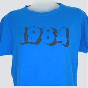 1984 the Movie George Orwell Shirt Blue Women'